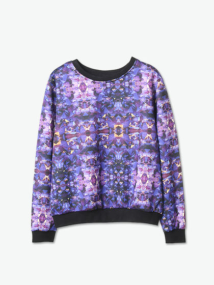 AliyaStore|男款|卫衣|AliyaStore 紫色矿石卫衣