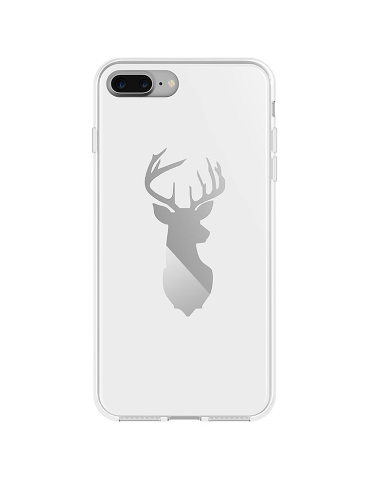 奇连数码|男|女|Bcase  性冷淡鹿iPhone7plus手机壳-雅致白