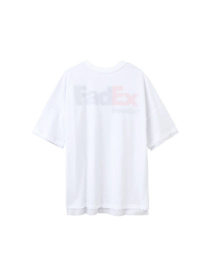 beastie|Beastie|男款|T恤|Beastie 恶搞fadexT恤 双层透字Tee double wear
