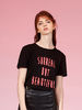 NeverMoredesign|NeverMoredesign|男款|T恤|NeverMoredesign 后绑带印花短Tee