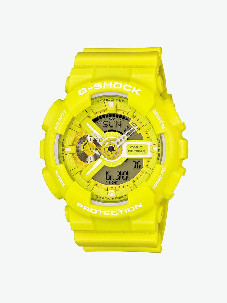 casio卡西欧gshock黄色运动男表ga110bc9apr