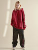 NeverMoredesign|NeverMoredesign|男款|休闲裤|NeverMoredesign 啪钮辑边刺绣阔腿裤