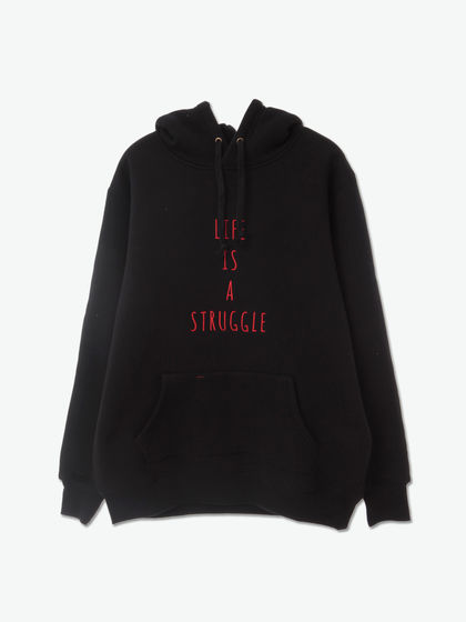 JOY BY YE3NJOY|男款|卫衣|JOY BY YE3NJOY Life is a sturggie加绒卫衣