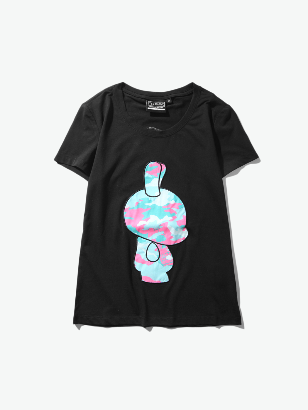 Mishka|女|Mishka  图案印花圆领T恤