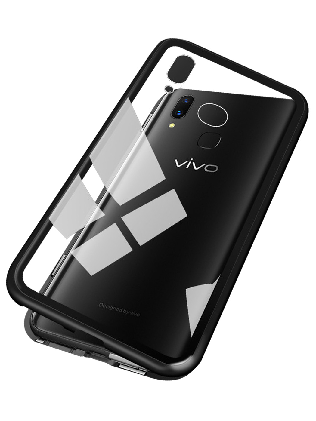 奇连数码|男|女|Gineo 磁吸玻璃手机壳 GL02 Vivo X21
