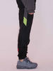 NeverMoredesign|NeverMoredesign|男款|休闲裤|NeverMoreDesign 束脚绒里拼接撞色休闲裤