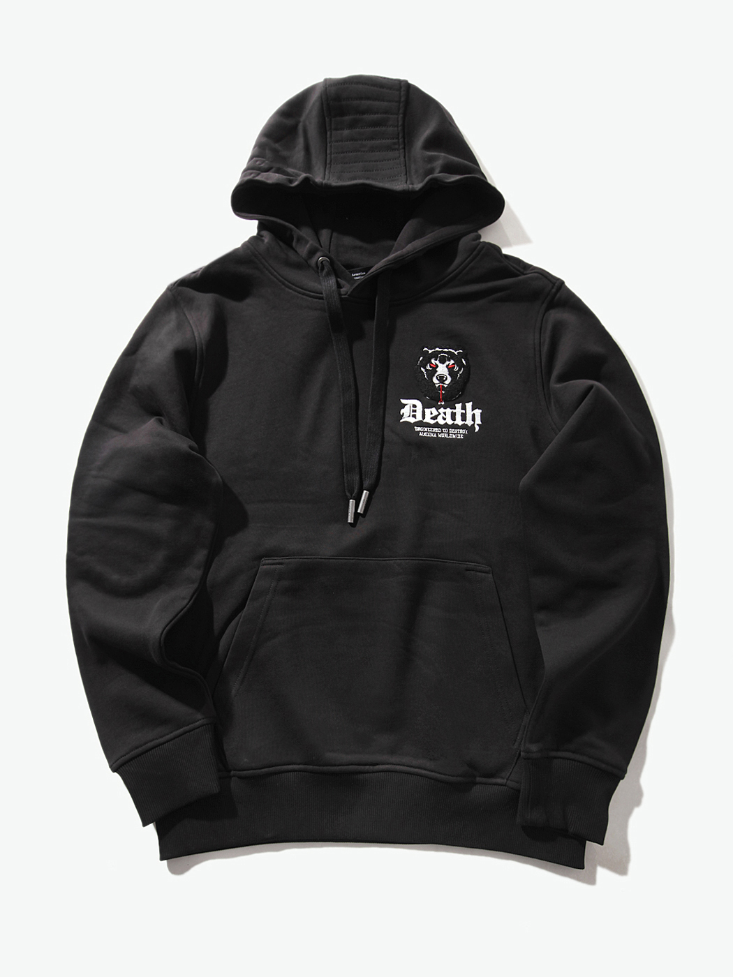 Mishka|男|卫衣|Mishka 男款刺绣贴布连帽卫衣