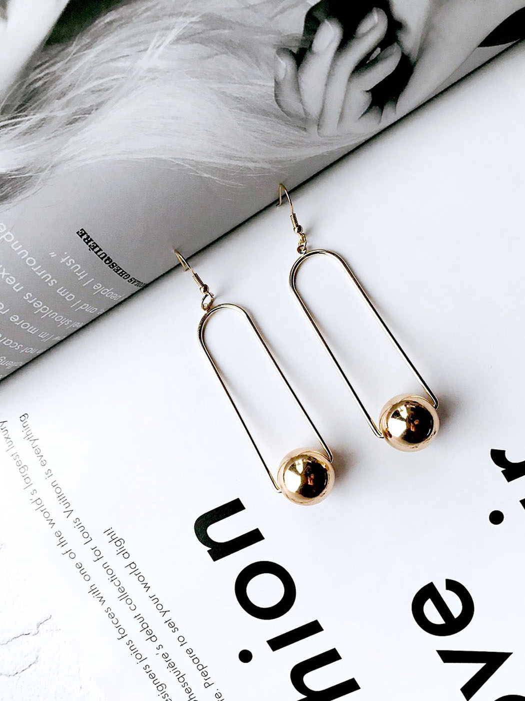 3OMETHINGCHIC|女|3OMETHINGCHIC 金色trivial around耳环