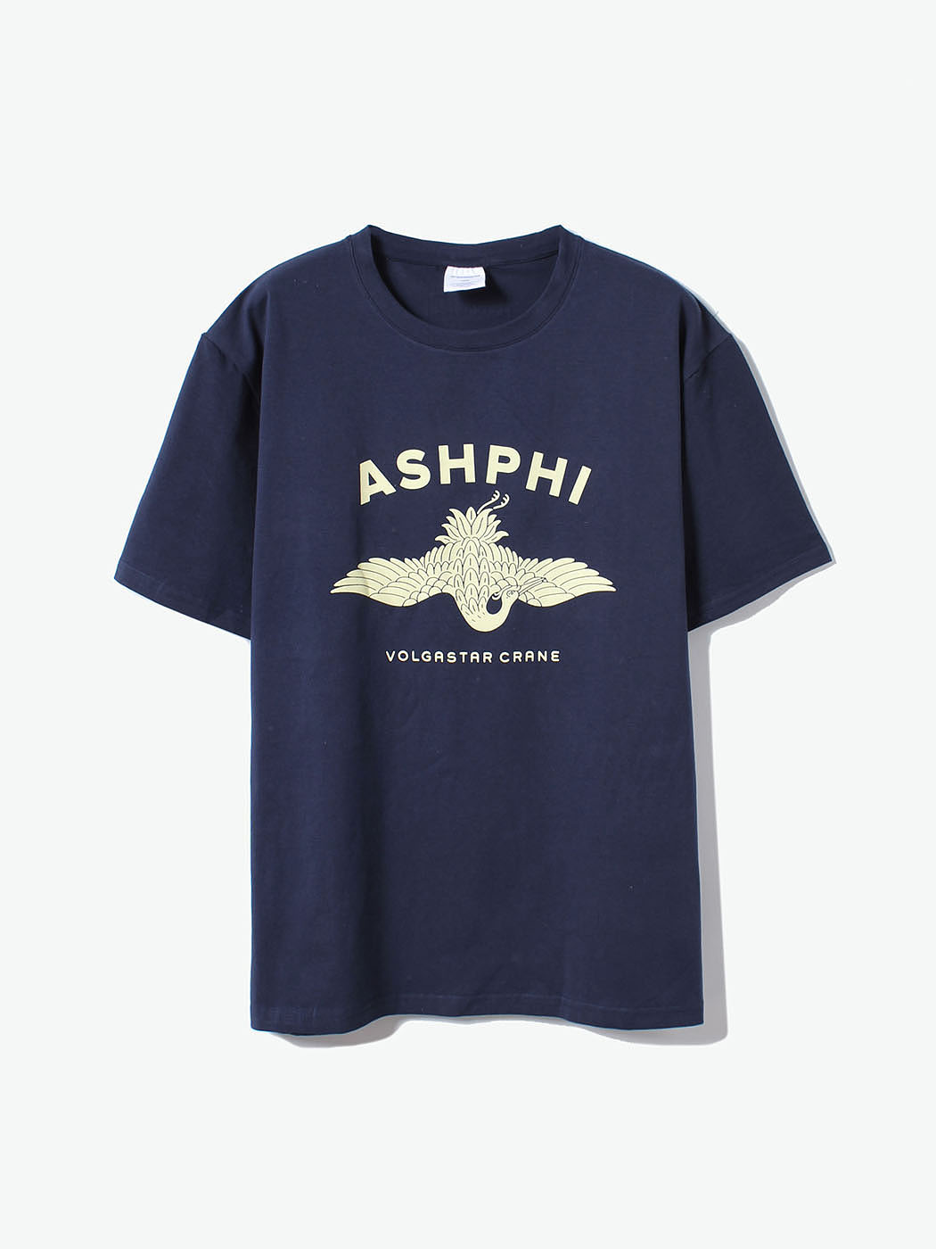ASH'PHI|男|女|ASH'PHI 鹤之泣印花短袖T恤